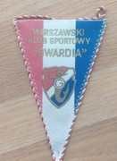 Proporczyk WKS Gwardia Warszawa 