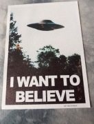 plakat z filmu z archiwim x i want to believe