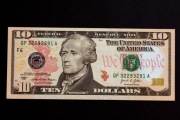 Banknot USA 10 Dolarów 10 USD stan UNC I Nowa data 2021