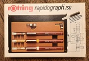 ZESTAW ROTRING - RAPIDOGRAF ISOGRAF PISAK KREŚLARSKI - 3 sztuki na wkłady