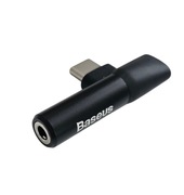 Adapter/ Przejściówka Audio USB Typ C- USB Typ C/ JACK 3,5 MM BASEUS