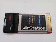 Jedna z lepszych kart sieciowych WiFi PCMCIA Buffalo Air Station !