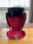 Fotelik BRITAX ROMER KIDFIX SL (15-36 kg) ISOFIX czerwony, BARDZO DOBRY!
