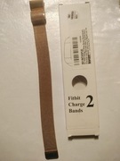 Bransoleta Fitbit Charge 2 Bands 24cm kolor złoty