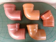 Kolano trójnik kształtki kanalizacyjne 110 - 150