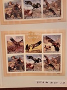 Gwinea Bissau 2009 Mi 4414-8  sępy CIĘTY arkusz  dealna pozycja