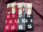 Wełniane skarpety damskie  angora 3 pary 25 zł 