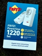 FRITZ!Powerline 1220 Set - 2 adaptery Powerline PLC Gigabit LAN