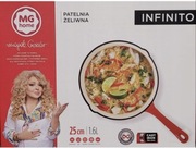MG Home Infinito Ciężka Patelnia Żeliwna 41,5x25,8x4,5 cm 1,6 l