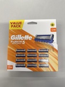 Oryginalne wkłady do maszynek Gillette Fusion 5 Sport 12 sztuk
