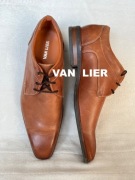 Van Lier skórzane półbuty męskie 44/45