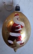 Bombka Choinkowa z Czasów PRL. Mikołaj 