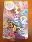 MATTEL POLLY POCKET ZESTAW TOREBKA KOMPAKTOWA JEDNOROŻEC KOŁO DO PŁYWANIA