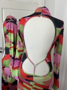 SUKIENKA PrettyLittleThing wielkie wycięte plecy M 38 NOWA