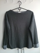 H&M Basic * Luźny sweterek z mankietami * 34/36
