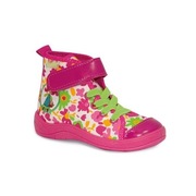 nowe BEFADO 27 różowe za kostkę rzepy trampki tenisówki kapcie dziewczęce