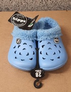 Hipps Kroksy klapki z odpinanym ociepleniem