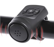 Elektroniczny dzwonek rowerowy z alarmem antykradzieżowym USB