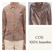 COS koszula damska w geometryczne wzory r.34 