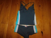 Strój kąpielowy TANKINI koszulka, 2- częściowy ELLESPORT roz L