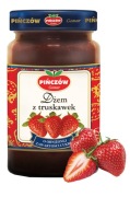 Dżem truskawkowy 280gr Gomar Pińczów Dżem z truskawek
