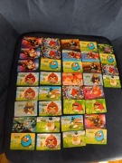 Zestaw kart VIP Angry birds, 35 sztuk 