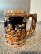 Stary ceramiczny kufel do piwa vintage gratka dla kolekcjonera 