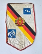 Proporczyk Klub Sportowy SG Dynamo Luckenwalde Niemcy Flaga NRD