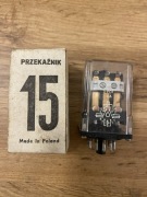 PRZEKAŹNIK ELEKTROMAGNETYCZNY R-15 24V DC 3PDT 10A