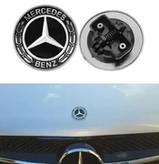 Mercedes emblemat, logo, znaczek na maskę  57mm W204, W212, W207, W211