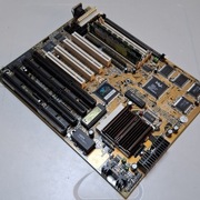 Płyta główna SOYO SY-5VA5 socket 7 + AMD K5 PR100ABQ + 32mb retro pc