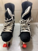 Łyżwy hokejowe BAUER Team  roz. 42 wkładka   27 cm  filc osłony Jofa