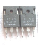 SBL3045PT  DIODA Schottky   2x15A (30A) 45V  Diodes
