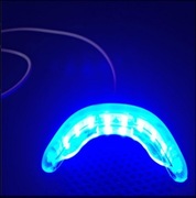 Inteligentna dioda LED do wybielania zębów Przenośne ładowanie USB Led Blue