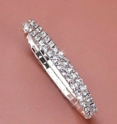 Bransoletka z diamentami 