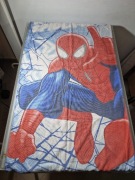 Jysk Duży Ręcznik Kąpielowy Spiderman Welur Bawełniany 130x70