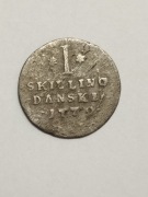 Sprzedam monetę Dania 1 skilling 1779r. HSK -Chrystian VII Oldenburg-Srebro