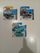 Hot Wheels nowe oryginalnie zapakowane bez uszkodzeń. Cena wywoławcza za 3 