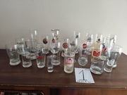 Kolekcja szklanek, pokali i kufli do piwa – lata PRL 80, 90. i współczesne 