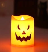 Świecąca dynia halloween led prezent dekoracja pokój świecąca ozdoba 