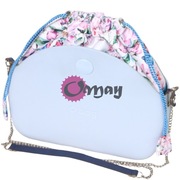 Niebieski organizer worek do Obag MOON LIGHT ogród kwiaty róż komin OMAY