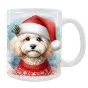 KUBEK Z PSEM Maltipoo - PREZENT, PERSONALIZOWANY, 24HWYS