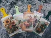 Deska ozdobna decoupage 23 cm