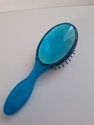 Szczotka do włosów niebieska diamenty