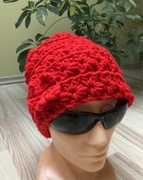 Czapka szydełkowa