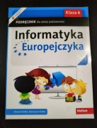 Podręcznik Informatyka Europejczyka klasa 6 Helion Edukacja 2019