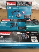 Zestaw narzędzi firmy Makita + podnośnik do karton gipsu