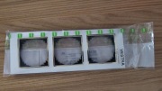 5 sztuk ramka potrójna VESTRA Elektro-Plast, kolor biały/złoty  3873-27