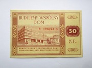 Cegiełka - 50 zł - Budujemy wspólny dom - Seria B