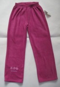 Spodnie polarowe różowe  140